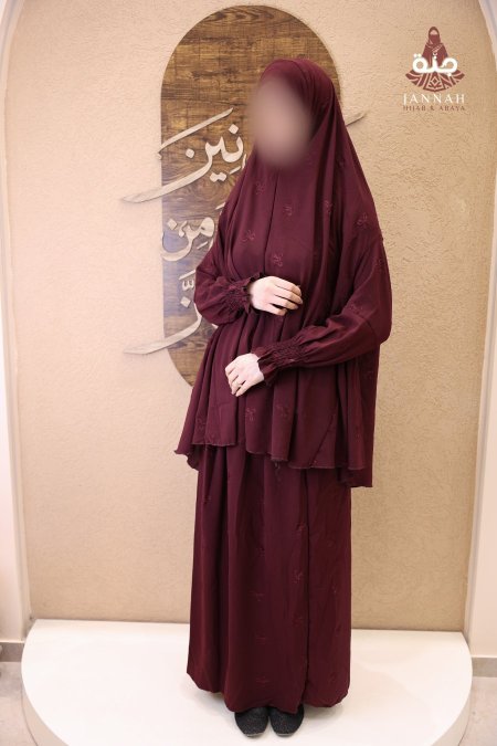 طقم صلاة ببيونة سادة